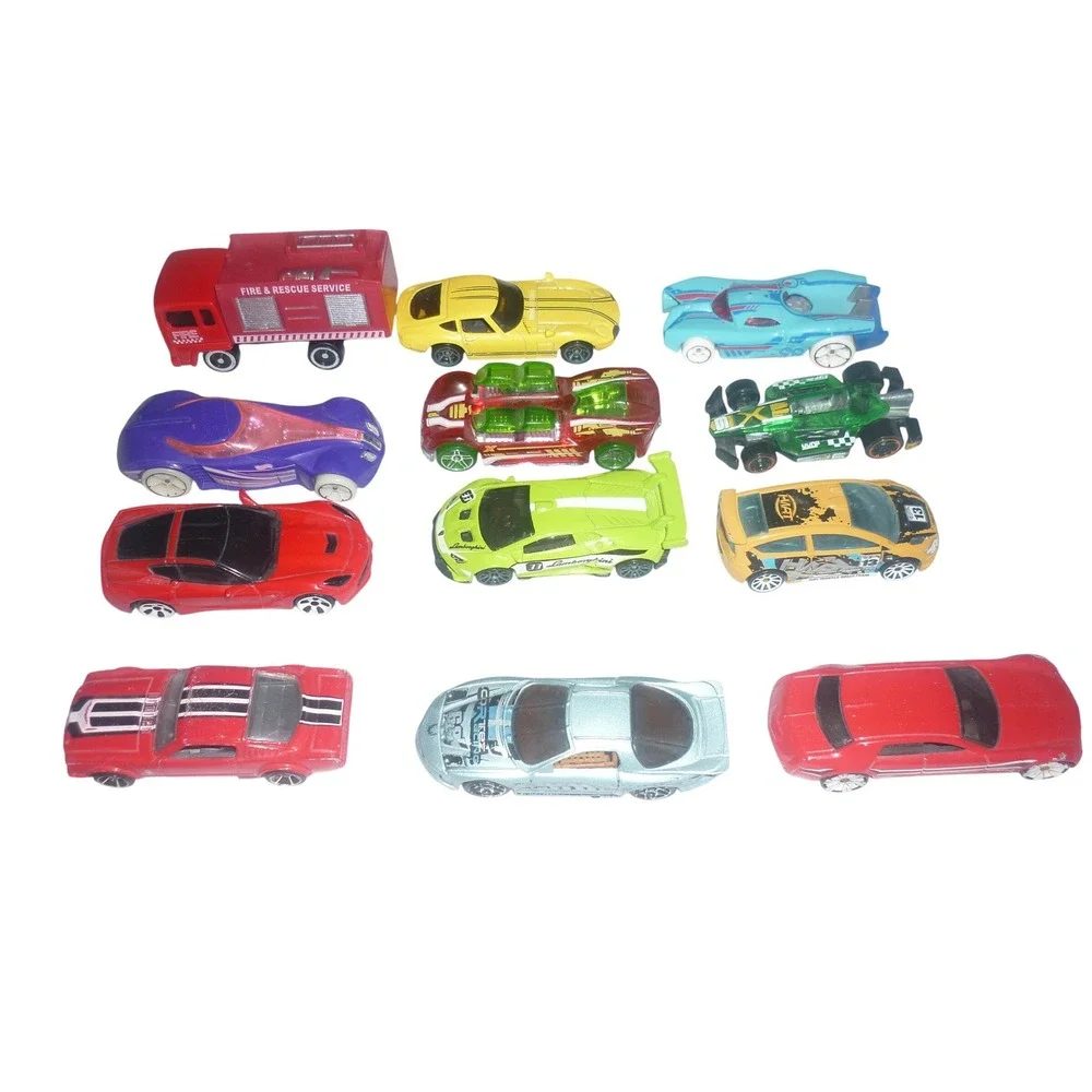 Hot Wheels Matchbox Diecast‎ Toy Car Lot 12pc Mixed Vehicles Grab Bag